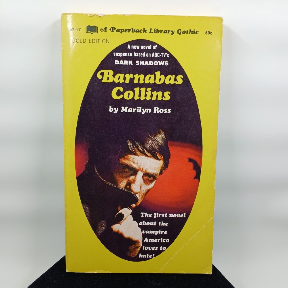 Vintage 1968 Barnabas Collins Marilyn Ross Dark Shadows Paperback Library Gothic